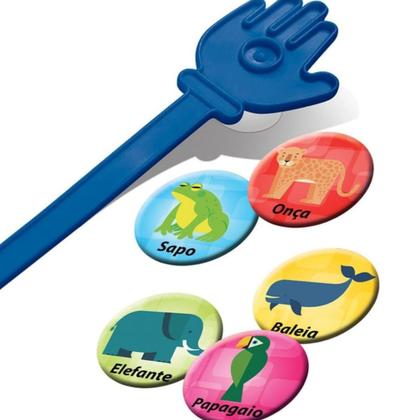 Imagem de Jogo Brinquedo Tapa Certo Estrela Com Animais