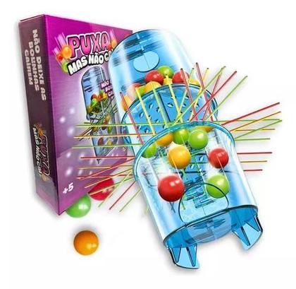 Imagem de Jogo Brinquedo Tira Vareta Não Deixe As Bolinhas Cairem