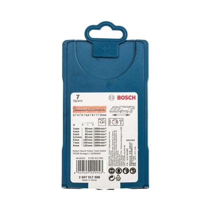 Imagem de Jogo Broca Concreto Bosch Mini X-Line 3-8mm 7 Peças