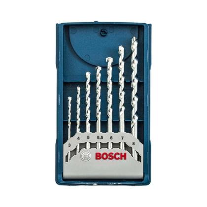 Imagem de Jogo Broca Concreto Bosch Mini X-Line 3-8mm 7 Peças