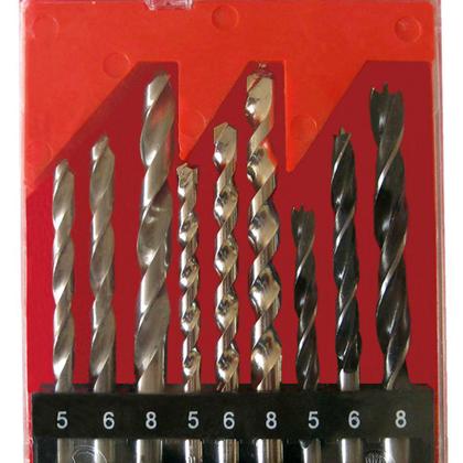 Imagem de Jogo Brocas Combinado Com 9 Pçs 5.0 A 8.0 Mm