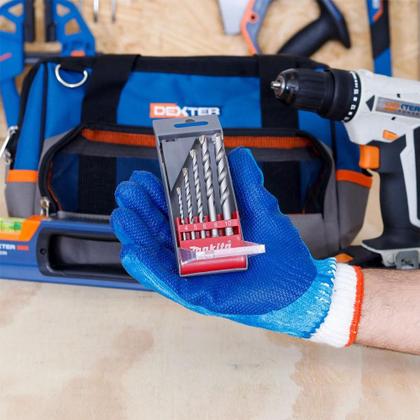 Imagem de Jogo Brocas Para Concreto 4 A 10mm Makita 5Pcs D-03894