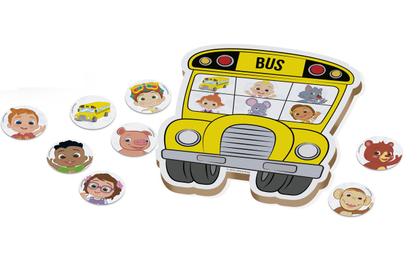 Imagem de Jogo Bus Bingo Cocomelon 4 Cartelas Baby