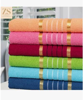 Imagem de Jogo C/4 Toalhas De Banho Gigante Toalhão 100% Algodão, 70cm X 135cm, Estilo Paris, Toalha Zoom Soft