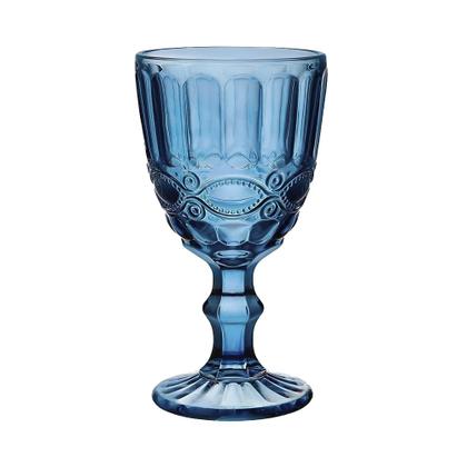Imagem de Jogo c/6 taças de vidro 360ml madrid azul cl tcvi103