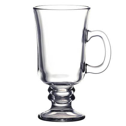 Imagem de Jogo C/ 6 Taças de Vidro Xícara Irish Coffee 250ml Café e Cappuccino 25556