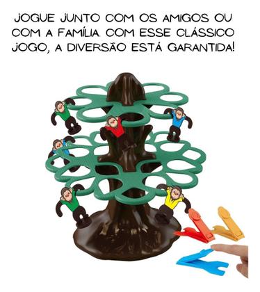 Imagem de Jogo Cada Macaco No Seu Galho 4 Jogadores Família Diversão