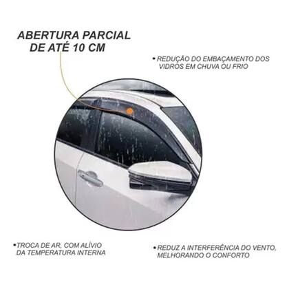 Imagem de Jogo Calha Defletor Chuva Strada 1.6 2001 A 2003