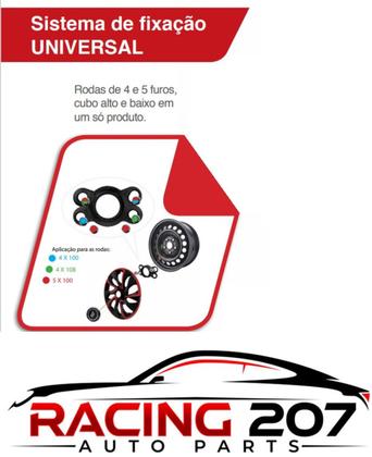 Imagem de Jogo Calota Nitro Gft Aro 14 Para Onix 2016 2017 2018 2019