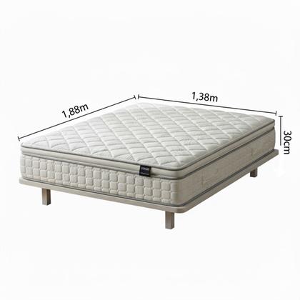 Imagem de Jogo Cama Lençol Fiore Casal Padrão Estampado 180 Fios 100% Algodão com Babadinho 3 Peças Salmão Floral
