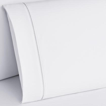 Imagem de Jogo Cama Lençol Home Basic Queen 180 Fios Com 3Pçs Branco