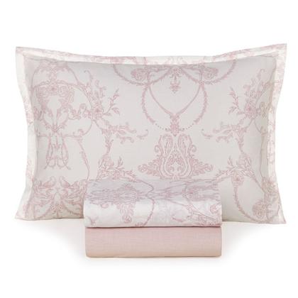 Imagem de Jogo Cama Queen 160 Fios Karsten Prisma Rosa