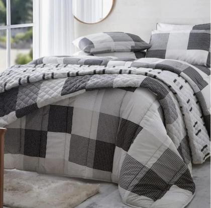 Imagem de Jogo Cama Solteiro Duplo 3 Peças Realce 140 Fios Macio