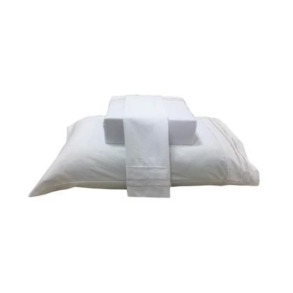 Jogo Cama Solteiro Percal Soft 300 Basic Poliéster Niazitex Imagem de Jogo Cama Solteiro Percal Soft 300 Basic Poliéster Niazitex