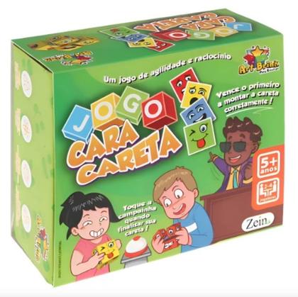 Imagem de Jogo Cara Careta Face Change Expressão Cartas Quebra Cabeça Art Brink