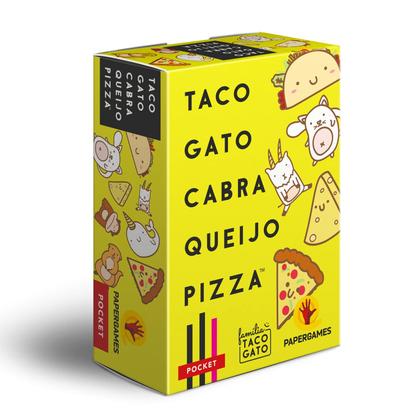 Imagem de Jogo Carta Taco Gato Cabra Queijo Pizza Português PaperGames