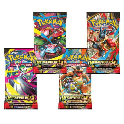 Jogo Cartas Box Pokemon 36 Booster Mega Evolução Copag - Jogos de