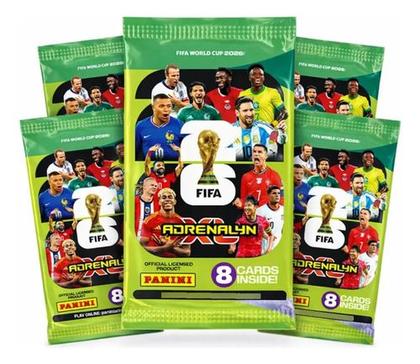 Imagem de Jogo Cartas Copa Do Mundo Kit Lata Cards Panini Adrenalyn Xl Colorido Português