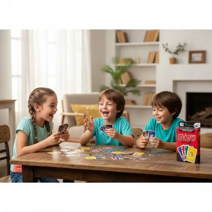 Imagem de Jogo Cartas Infantil Flash Card Baralho Diversão Mini Toys