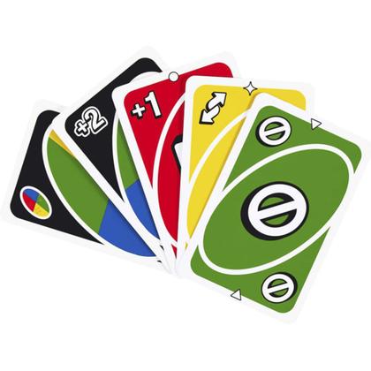 Imagem de Jogo Cartas Uno Cartas Customizáveis Símbolos Indicação Daltônico 112 Cartas Presente Mattel