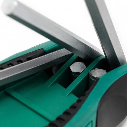 Imagem de Jogo Chave Allen  5/64 a 1/4 Canivete 09pc St09122sj Sata