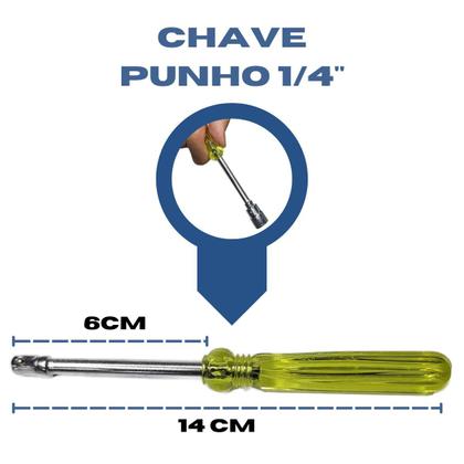Imagem de Jogo Chave Catraca Reversível Manual Soquetes Sextavado Cromada Kit 3 / 8" Kit 40 Peças Com Soquete de Vela 21mm E Maleta ferramenta