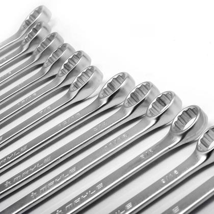 Imagem de Jogo Chave Combinada 1/4 a 1.1/4 16 Peças 102904MY - MAYLE