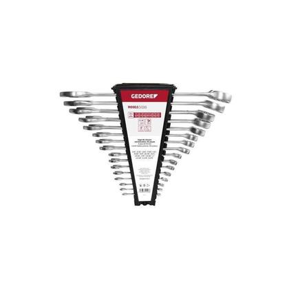 Imagem de Jogo Chave Combinada 1/4 a 1.1/4POL. Com 16 Peças - Gedore Red