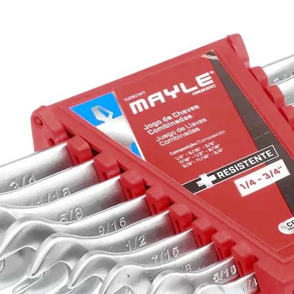 Imagem de Jogo Chave Combinada 1/4 A 3/4 Pc 09 Pc 102901MY MAYLE