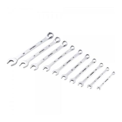 Imagem de Jogo Chave Combinada 6 a 22mm 10 pc Espelhada 37.35.062.200 - VONDER