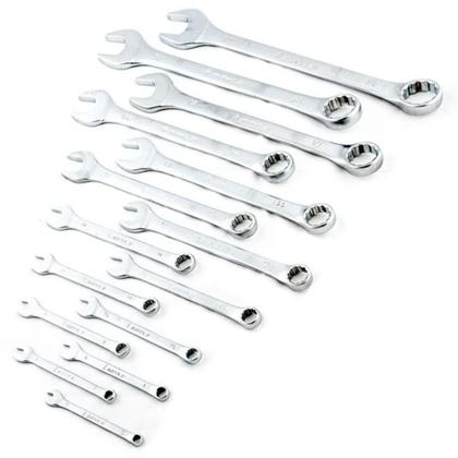 Imagem de Jogo Chave Combinada 6 a 32 mm 15 Peças - MAYLE