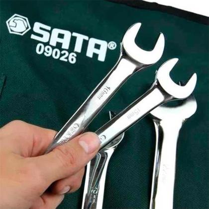 Imagem de Jogo Chave Combinada 8 A 24mm Sata St09026sj 14 Pç Sata