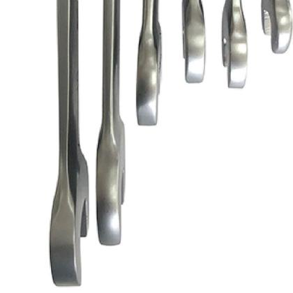 Imagem de Jogo Chave Combinada Articulada Catraca 8 A 19Mm 7 Pecas