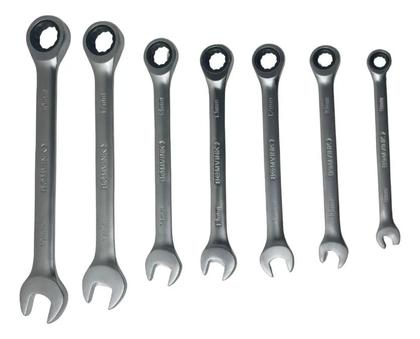 Imagem de Jogo Chave Combinada Catraca 8 A 19mm 7 Peças