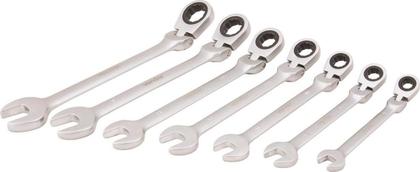 Imagem de Jogo Chave Combinada Com Catraca Articulada 8-19Mm Cromo Van