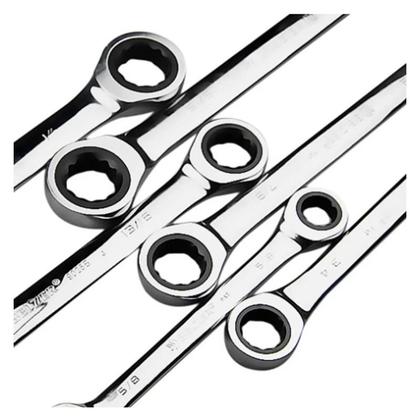 Imagem de Jogo Chave Combinada Com Catraca - De 8/24Mm - 16 Peças Sata