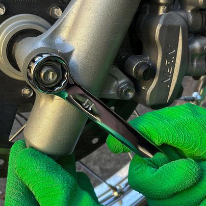 Imagem de Jogo Chave Combinada Estriada 6 A 19mm Cromada Kit 10 Peças