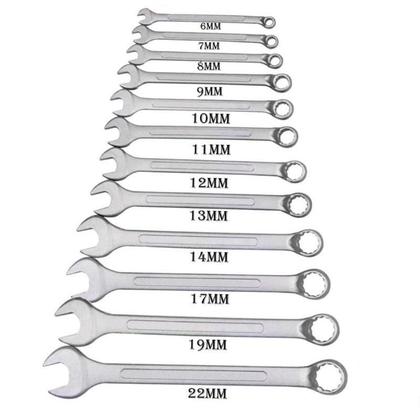 Imagem de Jogo Chave Combinada Kit 6-22Mm Conjunto 12 Peças
