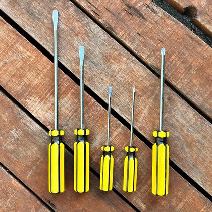 Imagem de Jogo Chave De Fenda E Philips Kit C/ 5 Peças