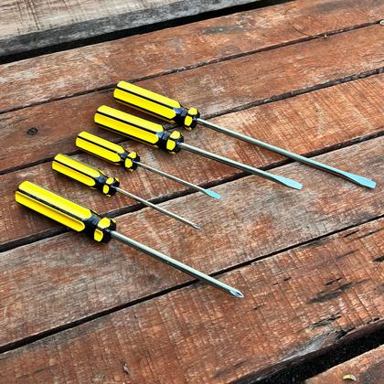 Imagem de Jogo Chave De Fenda E Philips Kit C/ 5 Peças