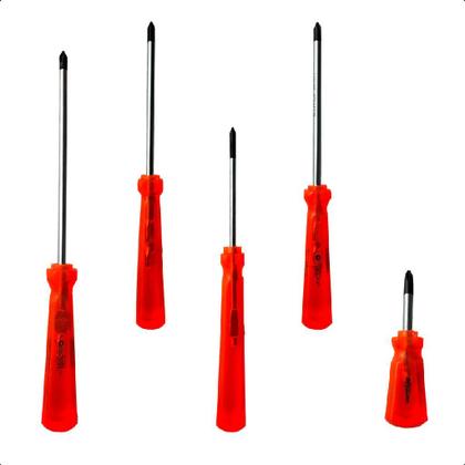 Imagem de Jogo Chave de Fenda e Philips Kit c/ 8 Pçs Bestfer (BFH2777)