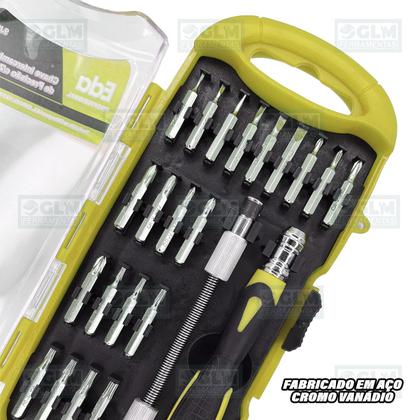 Imagem de Jogo Chave E Bits De Precisão Enc. 5/32'' C/ 23 Peças