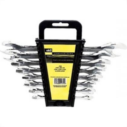 Imagem de Jogo Chave Fixa Cromado.Vanadium Eda 6A22 08P