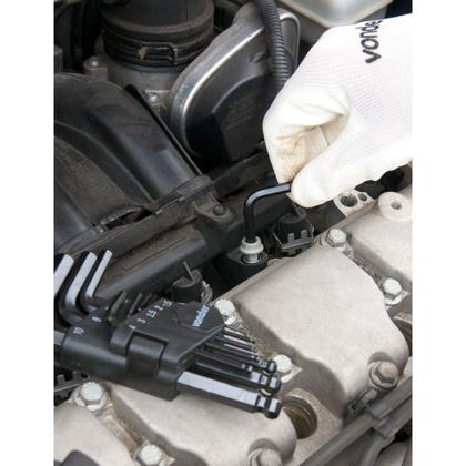 Imagem de Jogo Chave Hexagonal Allen 1,5-10,0mm Tipo L Abaulada Curta