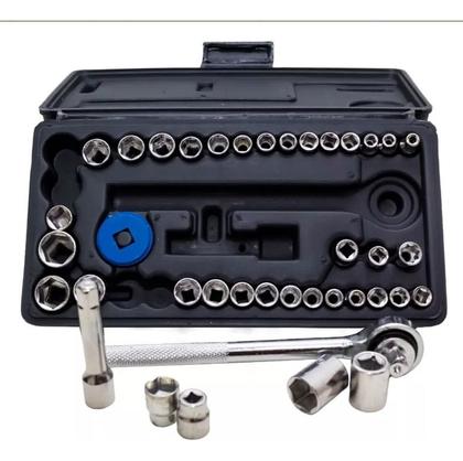 Imagem de Jogo Chave Soquete C/ Catraca Reversível 40 Peças Startools