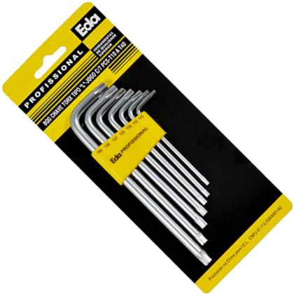 Imagem de Jogo Chave Torx L C/Furo 07Pc Eda 8Qg