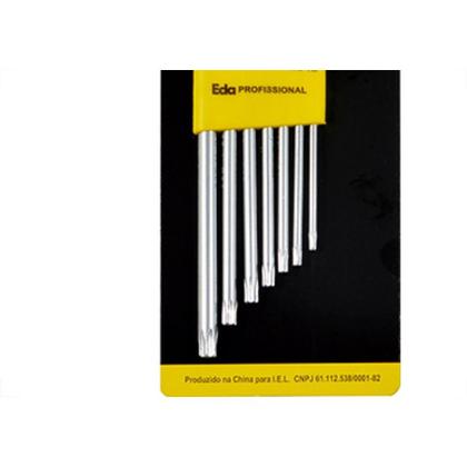 Imagem de Jogo Chave Torx L C/Furo 07Pc Eda 8Qg