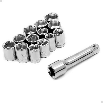 Imagem de Jogo Chaves Catraca Reversível Soquetes 40 Peças Com Maleta