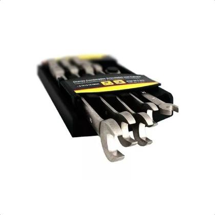 Imagem de Jogo Chaves Combinada Boca Catracada E Fixa 5 Pçs 8-14MM