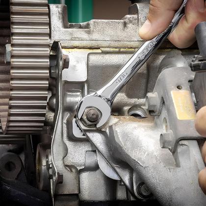 Imagem de Jogo Chaves Combinadas 1/4 A 7/8 Pol 11 Pçs St09021g Sata